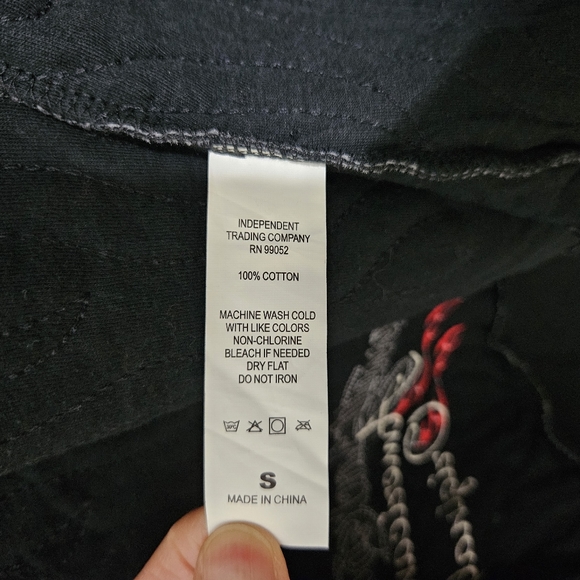 BARRETT JACKSON Black Quilted Full Zip Hoodie Sweatshirt Jacket Womens Small NWT - Picture 7 of 13